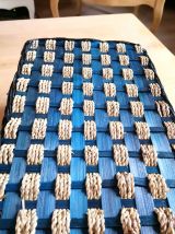 Adorable petite valise en osier 