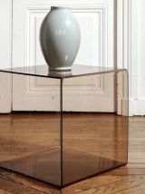 Vase vert d'eau en céramique émaillée