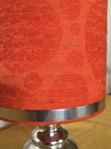 Lampe année 70 orange 