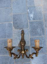 Applique chandelier en bronze 