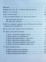 Parallèle eaux minérales France et Allemagne Barrault 1872