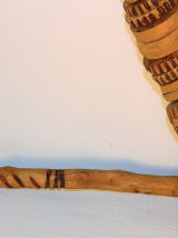Sistre - Wasamba  Burkina Faso.  Instrument musique Africain