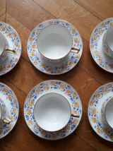6 tasses à thé Limoges années 50/60