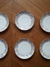 6 tasses à thé Limoges années 50/60