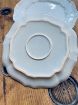 Lot de 6 assiettes en Faïence