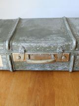 Va lise fer blanc années 40/50