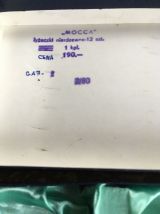 12 cuillères à moka 