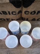 Lot de 6 boites de conservation Pernod 