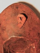 Adorable masque passeport  africain. 