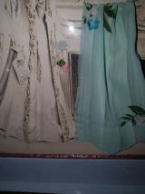 Gravure de mode sous verre