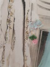 Gravure de mode sous verre