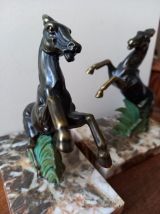 Paires de serre-livres anciens. 