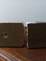 Paires de serre-livres anciens. 