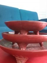 Plateaux terre cuite art  aztèque ethnique 