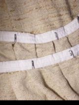 Double rideaux vintage