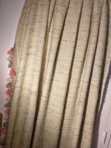 Double rideaux vintage