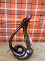 Vase en céramique émaillée Vallauris - Années 60/70