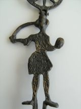 croix orthodoxe laiton religion années 30 vintage rétro 