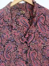 Robe longue fleurie vintage made in France Taille 46