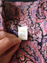 Robe longue fleurie vintage made in France Taille 46