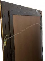 Miroir antique doré en bois