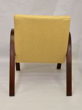 Fauteuil Bow Wood Steiner vintage 1950