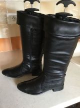 Bottes hautes noires 