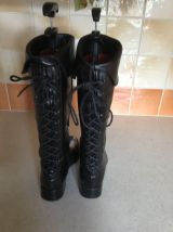 Bottes hautes noires 