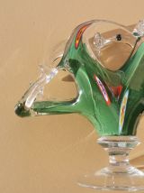 Porte serviette en verre soufflé Murano