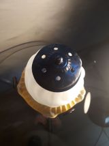 lampe fer forgée   1930   electricité refait au norme   14x3