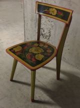 Chaise enfant bohème