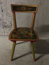 Chaise enfant bohème