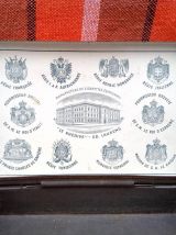 Boite à cigarettes publicitaire en tôle / Le Khédiv