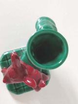 Bougeoir faon art déco en céramique 