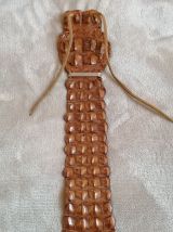 Ceinture en croco vintage 