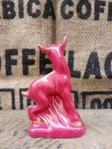 Statuette faon en céramique - Art déco 