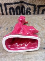 Statuette faon en céramique - Art déco 