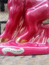 Statuette faon en céramique - Art déco 