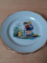 Dinette service à gâteau, années  60, de famille