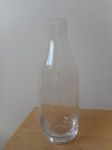 4 gobelets et carafe  (0,65l) en verre transparent