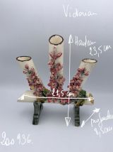 Bouquetière Vintage 1930 French Majolica Victorian 