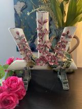 Bouquetière Vintage 1930 French Majolica Victorian 