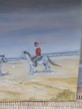 Peinture sur toile les Cavaliers.