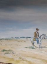 Peinture sur toile les Cavaliers.