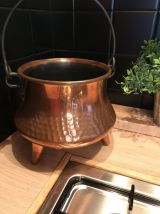 Très beau chaudron cuivre