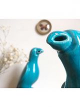 Perruches porcelaine émaillée 