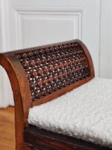 Banquette syrienne bois sculpté 