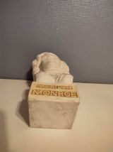 buste de Marilyn Monroe en plâtre