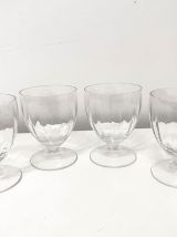 verres à vin ou apéritif en cristal