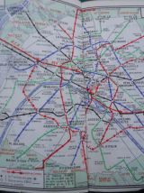 Plans de Paris, Rues,métro, périf,bois, 200pages
